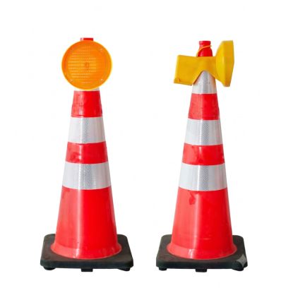 Lampe de chantier pour cône