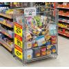 Bac à fouille rayon magasin