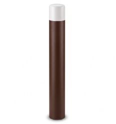 Potelet carrefour PMR à mémoire de forme Brun chocolat RAL 8017