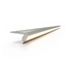 Nez de marche lumineux aluminium LED ambre