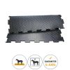 Tapis caoutchouc chevaux forte adhérence pour douche, paddock et allées