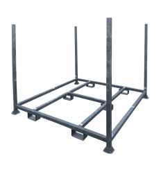Rack pour 30 (clôtures de 2m) ou 50 (clôtures de 1 m) clôtures bardées