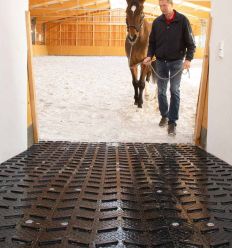 Tapis chevaux pour couloirs en pente de plus de 6%