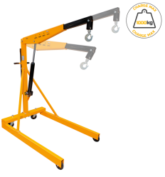 Grue mobile d'atelier palette 1000 kg