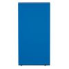 Poubelle design 75L papier façade grise