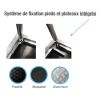 Fixation des pieds 50/80 cm