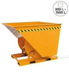 Benne auto-basculante pour chariot élévateur