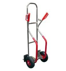 Diable avec bavette rabattable en aluminium 200 kg