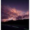 Exemple d'utilisation de peinture routière photoluminescente