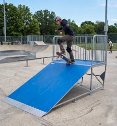 Mise en situation du module Bank Skatepark