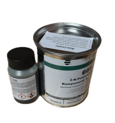 Colle polyuréthane bicomposant 1 kg