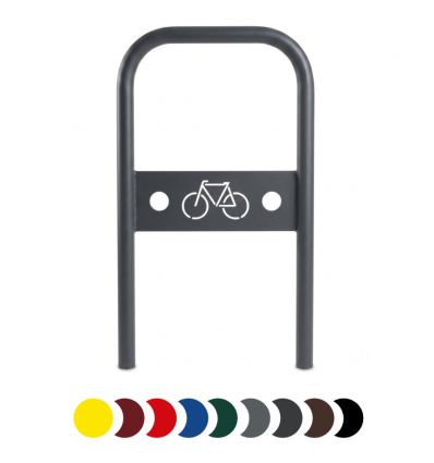 Arceau vélo avec signalétique