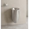 urinoir arrondi inox satiné