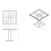 Dimensions table