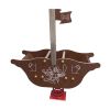 Bateau pirate marron