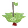 Bateau pirate vert