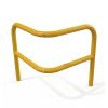 Arceau d'angle renforcé en acier Jaune colza à sceller