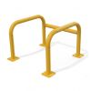 Étrier de protection 4 pieds Jaune colza sur platine