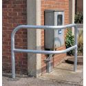 Photo : Arceau de protection d'angle renforcé Acier galvanisé - À sceller