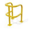 Étrier de protection 3 pieds renforcé Jaune Colza sur platine