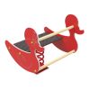 Jeu ressort canard rouge