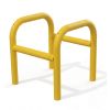 Étrier de protection 4 pieds Jaune 600 mm à sceller