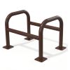 Étrier de protection 4 pieds Marron 800 mm sur platine