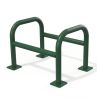Étrier de protection 4 pieds Vert mousse 800 mm sur platine