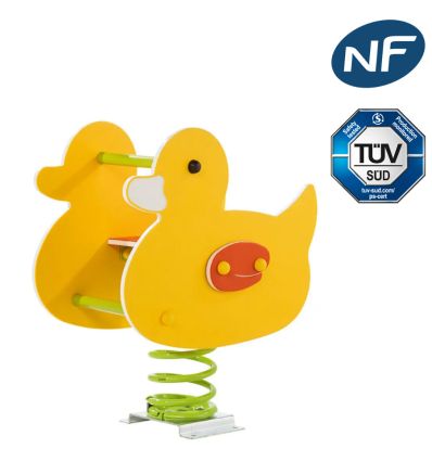 Jeux sur ressort Canard