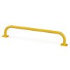 Arceau de bordure Jaune 1,5m sur platine
