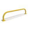 Arceau de bordure Jaune 2m sur platine