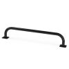 Arceau de bordure Noir 1,5m sur platine