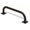 Arceau de bordure Noir 1m sur platine