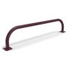 Arceau de bordure Rouge pourpre 2m sur platine