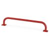Arceau de bordure Rouge signalisation 1,5m sur platine