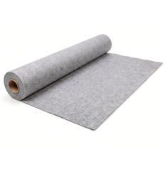 Rouleau gris de feutre géotextile