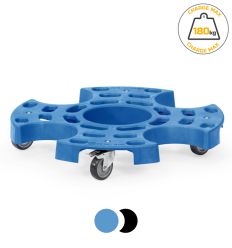 Chariot de transport pour pneus 120 ou 180 kg bleu ou noir