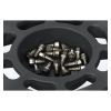 Rouleur pour pneus stockage vis 120 kg noir