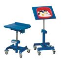 Photo : Pupitre inclinable mobile manuel 50 kg ou 200 kg 150 kg - L. 510 x l. 400 mm