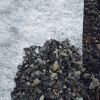 Utilisation d'un feutre géotextile sur gravier