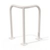 Étrier d'angle 3 pieds 600 x 600 x 1000 mm Blanc sur platine
