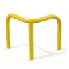 Étrier d'angle 3 pieds 600 x 600 x 600 mm Jaune à sceller