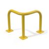 Étrier d'angle 3 pieds 600 x 600 x 600 mm Jaune sur platine