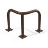 Étrier d'angle 3 pieds 600 x 600 x 600 mm Marron sur platine