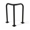 Étrier d'angle 3 pieds 600 x 600 x 1000 mm Noir sur platine