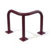 Étrier d'angle 3 pieds 600 x 600 x 600 mm Rouge pourpre sur platine