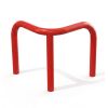 Étrier d'angle 3 pieds 600 x 600 x 600 mm Rouge signalisation à sceller