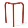 Étrier d'angle 3 pieds 600 x 600 x 1000 mm Rouge signalisation à sceller