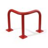 Étrier d'angle 3 pieds 600 x 600 x 600 mm Rouge signalisation sur platine
