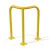 Étrier d'angle 3 pieds 600 x 600 x 1000 mm Jaune sur platine